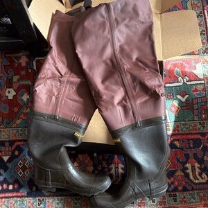 Simms Brown and Black Waders